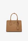 Prada Women's Medium Galleria Bag In Beige