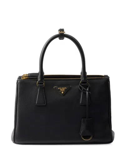 Prada Medium Galleria Tote Bag In Black
