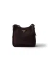 Prada Medium Leather Bag In Brown