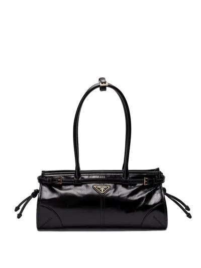 PRADA BONNIE` MEDIUM LEATHER HANDBAG