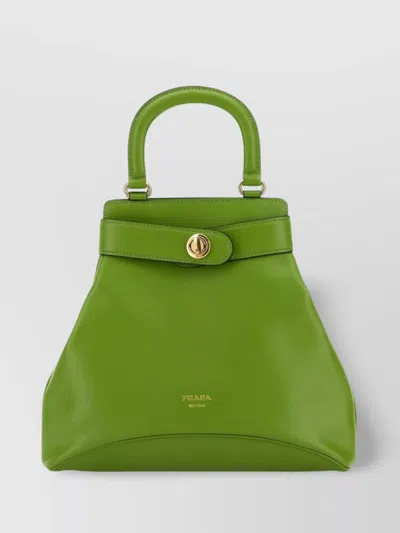 Prada Medium Leather Rada Carey Handbag