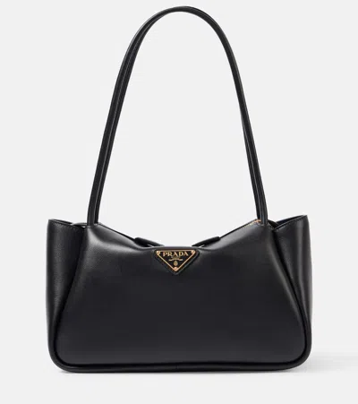 PRADA DARLING MEDIUM LEATHER SHOULDER BAG