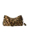 Prada Aimèe Medium Printed Leather Shoulder Bag In Honey