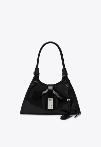PRADA MEDIUM LEATHER TOTE BAG