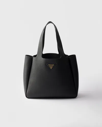 PRADA MEDIUM LEATHER TOTE BAG