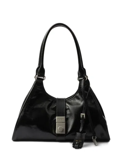 PRADA MEDIUM LEATHER TOTE BAG