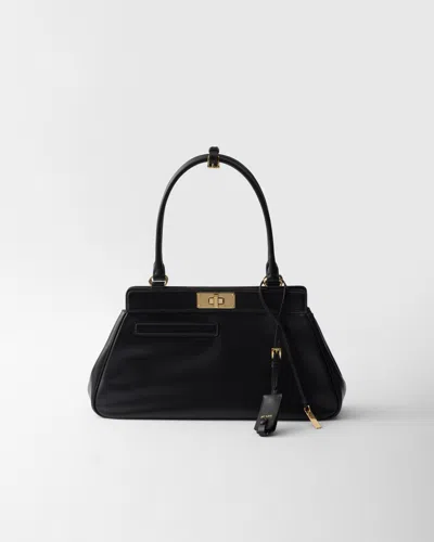 PRADA MEDIUM LEATHER TOTE BAG