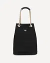 Prada Medium Mariner Re-nylon Bucket Bag In Black