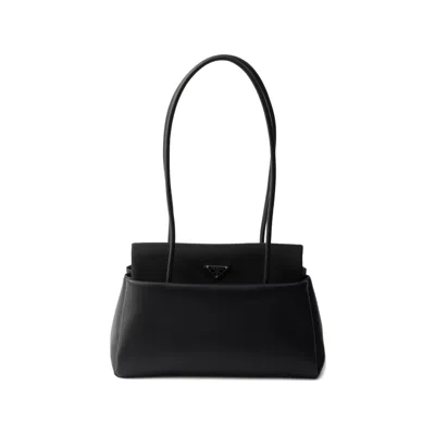 Prada Medium Passage Re-nylon Tote Bag In Black