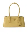 Prada Medium Leather Galleria Top-handle Bag In Vanilla