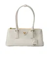 Prada Medium Galleria Leather Tote Bag In White