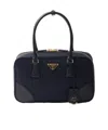 Prada Womens Blue Re-edition 1978 Re-nylon Medium Recycled-polyamide Top-handle Bag In Blue