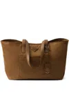 Prada Medium Re-edition 1978 Tote Bag In Brown