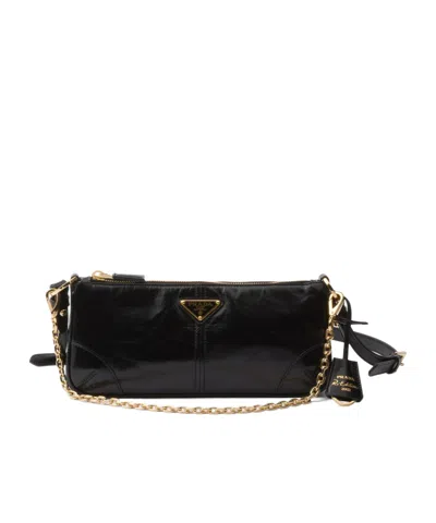 PRADA PRADA RE-EDITION 2002 ZIPPED MEDIUM SHOULDER BAG