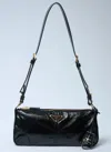 Prada Medium Re-edition 2002 Shoulder Bag In Black
