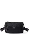Prada Medium Re-nylon And Saffiano Leather Shoulder Bag
