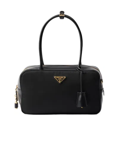 PRADA PRADA RE-NYLON ZIPPED MEDIUM TOTE BAG
