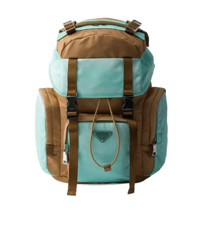 Prada Medium Re-nylon Backpack In Multi