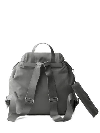 Prada Medium Re-nylon Backpack In Purple