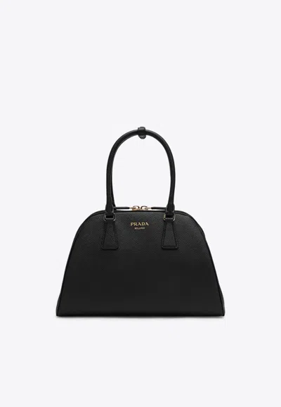 PRADA MEDIUM SAFFIANO LEATHER TOP HANDLE BAG