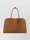 Prada Brown Logo Medium Tote