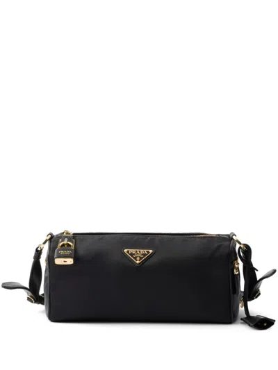 PRADA MEDIUM SHOULDER BAG IN RE-NYLON AND LEATHER