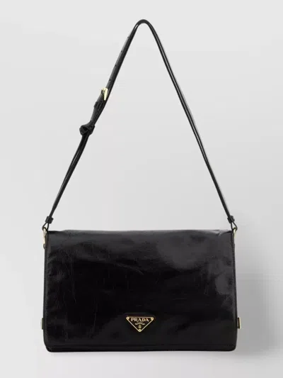 Prada Medium Shoulder Bag Textured Finish