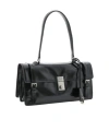 Prada Women's Leather Medium Handbag In Black