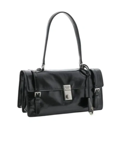 PRADA MEDIUM LEATHER HANDBAG