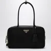 Prada Medium Top-handle Re-nylon And In Black