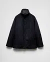 Prada Medium Down Jacket In Black