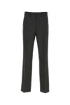 Prada Melange Dark Grey Wool Pant