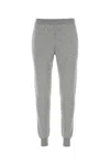 Prada Cashmere Blend Joggers Embroidered Detail