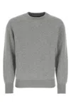 Prada Ribbed Crew-neck Cashmere Blend Sweater