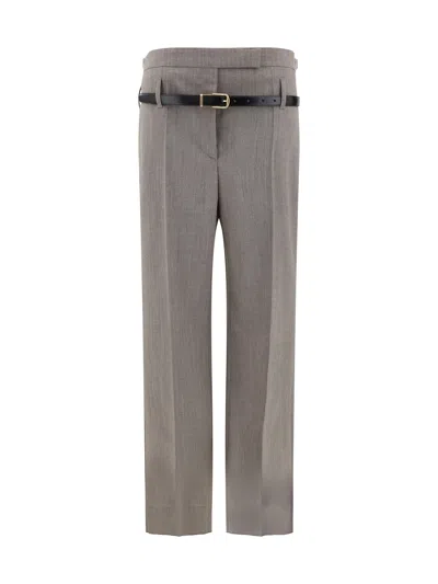 PRADA MÉLANGE PALAZZO PANTS