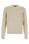 Prada Melange Sand Cashmere Sweater