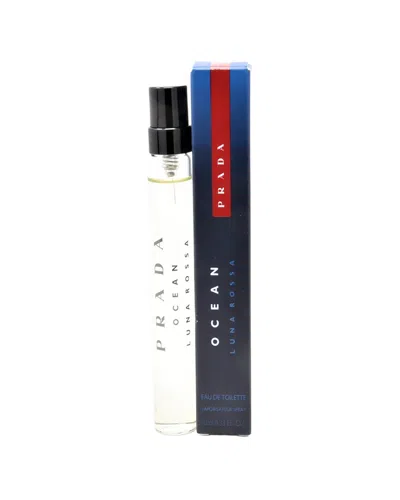 Prada Men's 0.33oz Luna Rossa Ocean Edt Spray In Multi