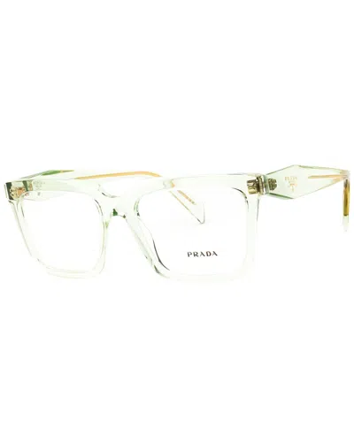 Prada Men's 0pr A19v 54mm Optical Frames In Green