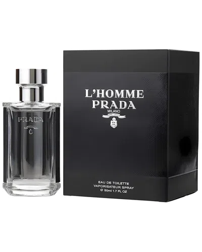 Prada Men's 1.7oz Homme Edt Spray In White