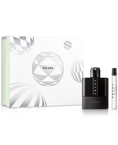 Prada Men's 2-pc. Luna Rossa Black Eau De Parfum Gift Set In No Color