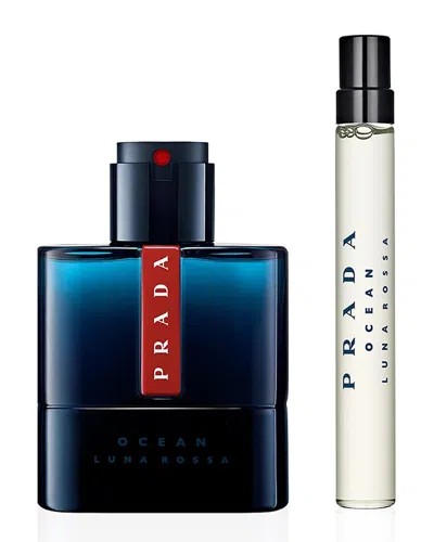 Prada Men's 3.3oz Luna Rossa Ocean 2pc Set