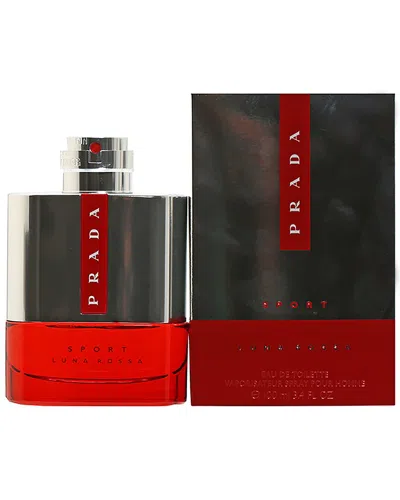 Prada Men's 3.4oz Luna Rossa Sport Pour Homme Edt Spray
