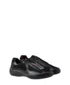 Prada Men's America's Cup Original Sneakers In Black