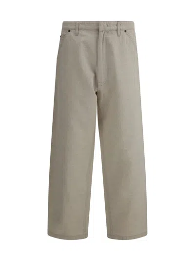 Prada Men Baggy Pants In Multicolor