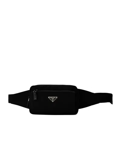 Prada Men's Belt Bum Bag In White