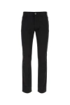 Prada Dark Blue Drill Chino Pant In Blue