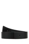 Prada Men Black Leather Belt