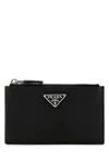 Prada Textured Leather Card Holder