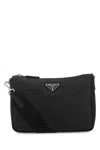 Prada Men's Leather Messenger Bag