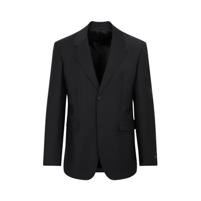 Prada Men's Black Mohair Jacket